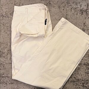 Gap Women’s Cream Straight-Leg Pants
